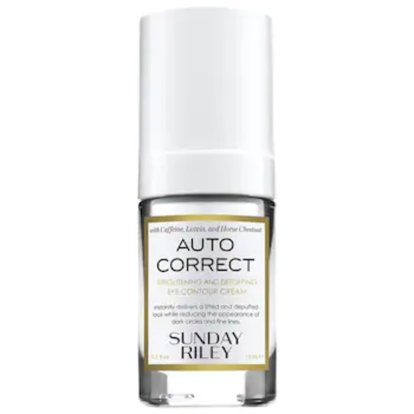 Sunday Riley Auto Correct Brightening + Depuffing Eye Cream for Dark Circles